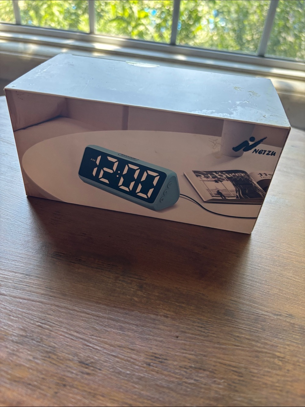 Loud Netzu Digital LED Alarm Clock - Teal